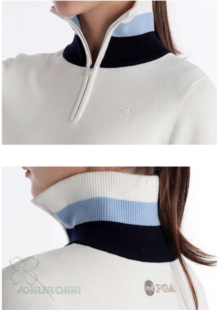 ゴルフ GOLF ウールセーター 秋 冬 レディース コート ゴルフウェア