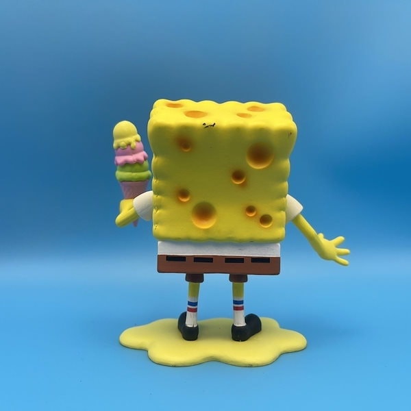 Toyqube  スポンジボブフィギュアセットアイスクリームコーン　サンドイッチ Toyqube スポンジボブフィギュアセットアイスクリームコーン