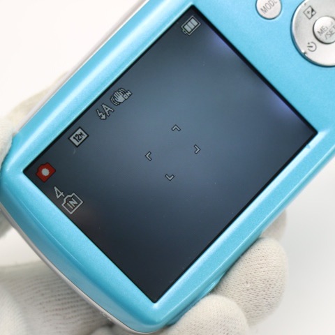 超美品 DMC-S1 ブルー Panasonic LUMIX デジカメ 66