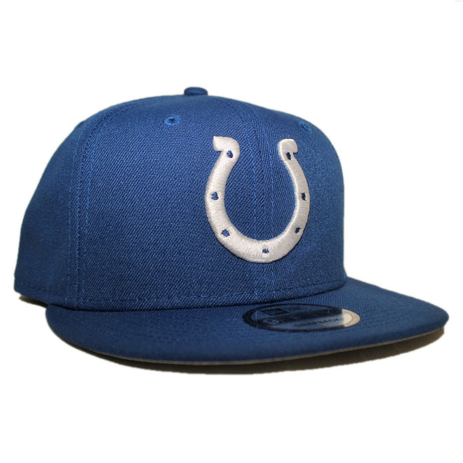 スナップバックキャップ 帽子 9fifty メンズ レディース NFL インディアナポリス コルツ フリーサイズ