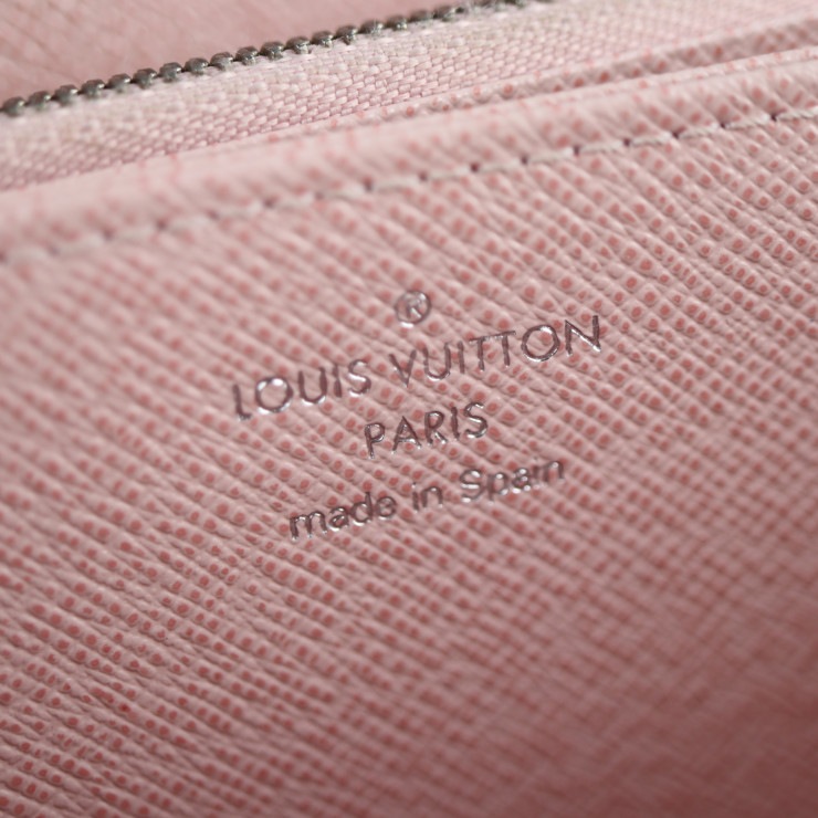 超美品 LOUIS VUITTON ルイ ヴィトン 長財布 M61863 ジッピーウォレット エピ レザー ローズバレリーヌ ピンク系 シルバー金具 ラウンドファスナー ジップアラウンド ビトン 本物