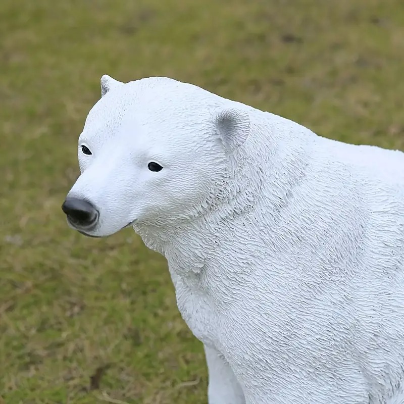 オブジェ シロクマ ホッキョクグマ かわいい アニマル 動物 ヤードデコ