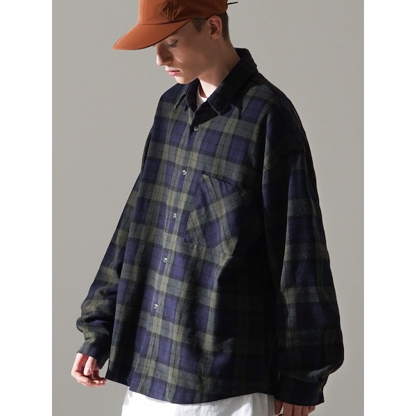 ★PERSTEP★送料込み★韓国★人気 Howling Check Shirt SMLS4450 ☆PERSTEP☆送料込み☆韓国☆人気 Howling Check Shirt SMLS4450