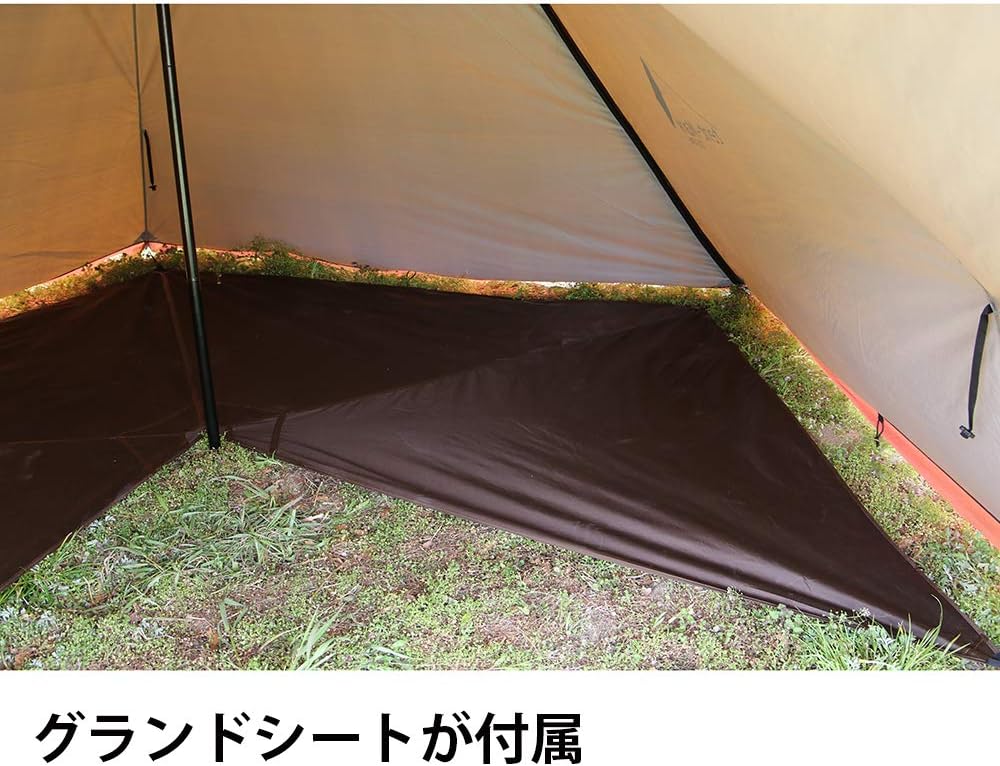 テンマクデザイン サーカス メッシュインナー セット 4/5（オプション品）2人 ワンポールテント インナーテント ソロ デュオ ファミリー キャンプ フルメッシュ グランドシート付 レギュラーサイズ