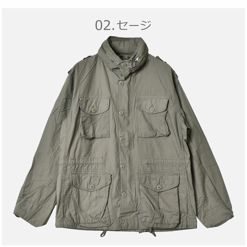 ライトウェイト ヴィンテージ M-65 フィールド ジャケット 8751 8731 メンズ ウエア アウター ジャケット 上着 羽織 防寒 ロゴ シンプル フード ブランド カジュアル