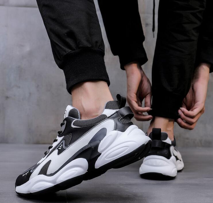 春秋冬 2色選べる スニーカー メンズ 厚底 紳士靴 ランニング スニーカー メンズ 紐靴 ジョギング シューズ 幅広 軽量 スポーツシューズ ダッドスニーカー メンズ スニーカー 厚底 シューズ ス