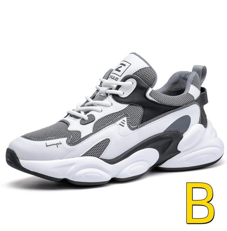 春秋冬 2色選べる スニーカー メンズ 厚底 紳士靴 ランニング スニーカー メンズ 紐靴 ジョギング シューズ 幅広 軽量 スポーツシューズ ダッドスニーカー メンズ スニーカー 厚底 シューズ ス