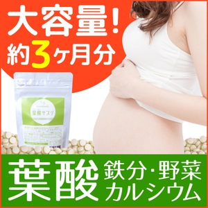 ママの為の葉酸サプリママビューティ 葉酸サプリ厚生労働省から発表された推奨量に基づいた大容量３ケ月分