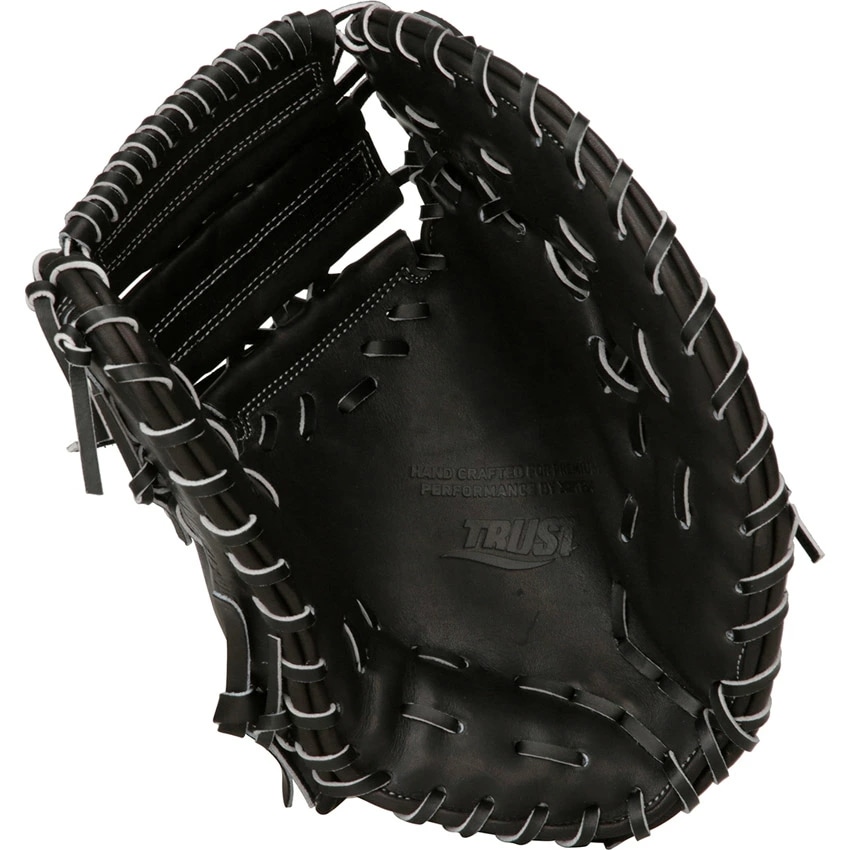 ザナックス 硬式ファーストミット トラスト BHF24FO1T ベースボール 一塁手 一般 大人 野球用品 スポーツ 部活 運動 人気 かっこいい 黒 ベージュ 本革 おしゃれ 学生 試合 練習