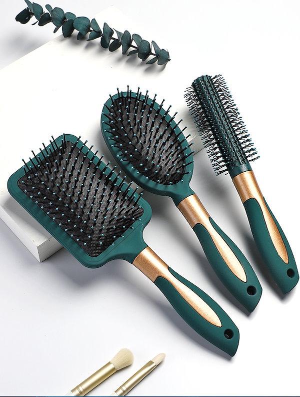 Qoo10] 4点セットヘアブラシ レディース くし