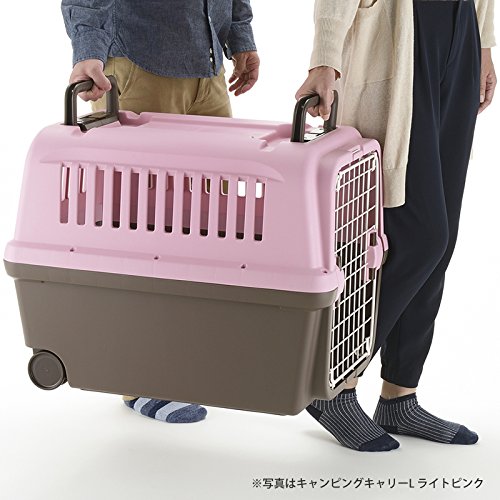 リッチェル キャンピングキャリー L ダークブラウン サイズ