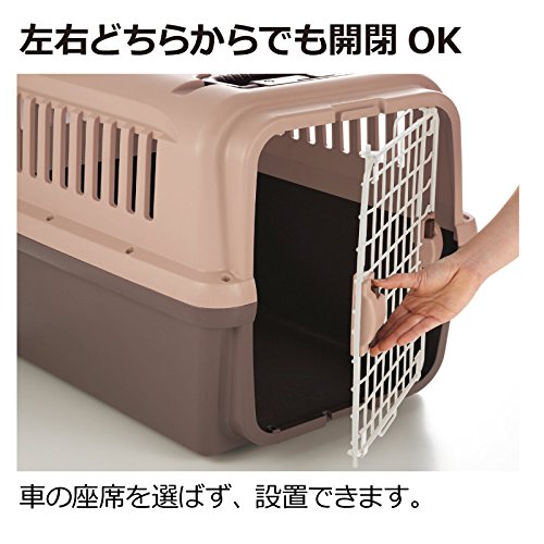 リッチェル キャンピングキャリー L ダークブラウン サイズ