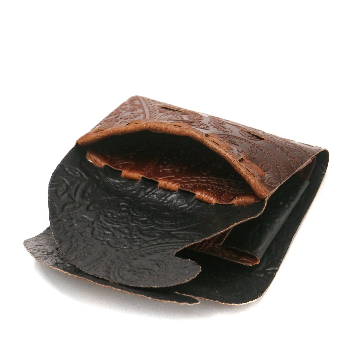 財布 cp2.5 cp ペイズリー 三つ折り財布 コンパクト 本革 短財布 小銭入れ 小さめ スリム 軽量 日本製 メンズ レディース