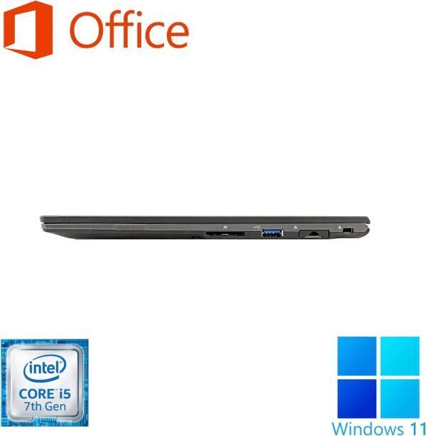 【サポート付き】富士通 U937 SSD:1000GB Webカメラ 大容量メモリー:8GB Office2021 Core i5 & ロジクール K380BK ワイヤレスキーボード