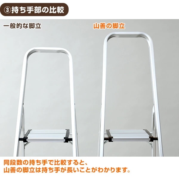 脚立 5段 折りたたみ アルミ 軽量 KBE-5