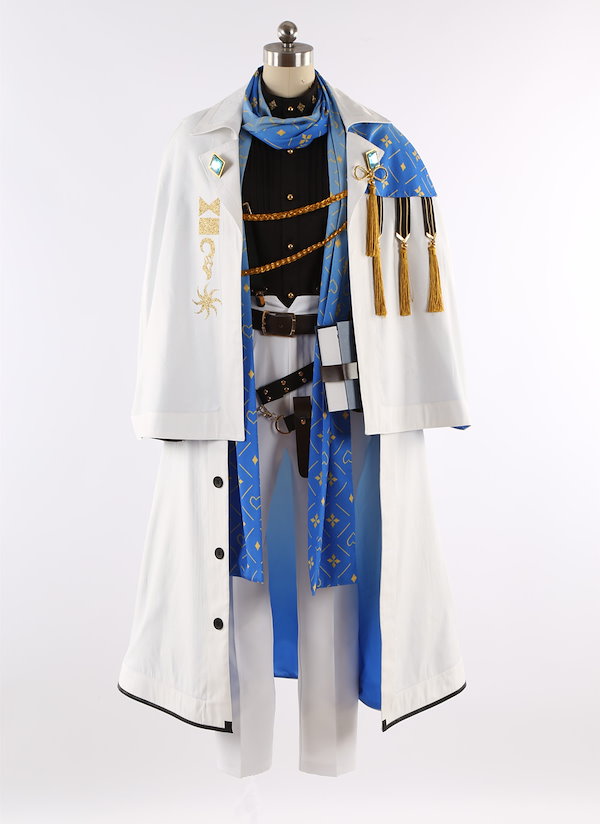 新品 バーチャル VTuber 風 Ike Eveland アイク・イーヴランド コスプレ衣装 ウィッグ 靴 コスチューム cosplay 演出服 ハロウィン 仮装 変装 新品 バーチャル VTuber 風 Ike Eveland アイク・イーヴランド