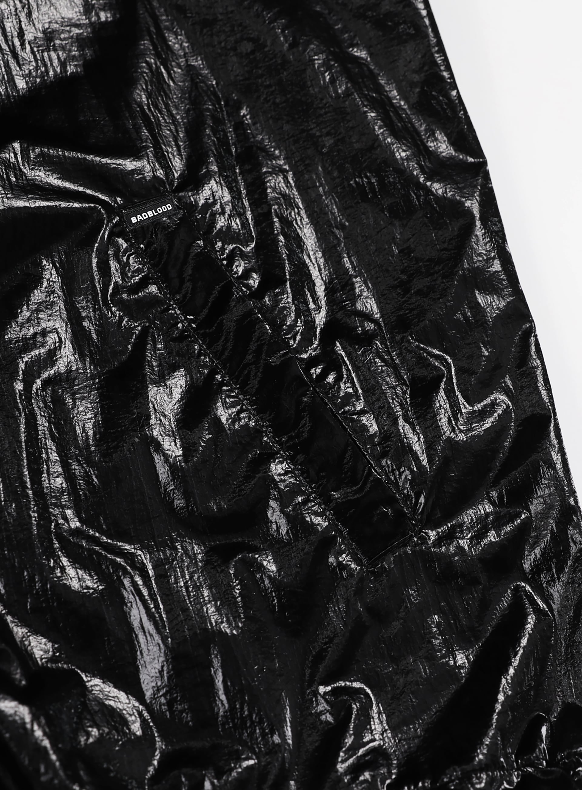 ★BADBLOOD ★PRINTED LOGO NYLON TRACK JACKET ☆BADBLOOD ☆PRINTED LOGO NYLON TRACK JACKET