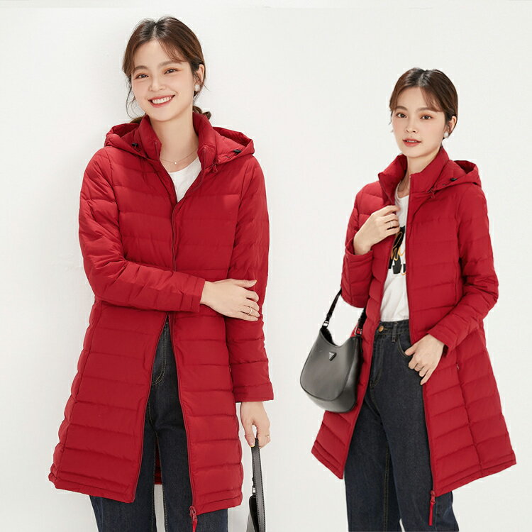 ダウンジャケット インナーダウン ロング 大きいサイズ 秋冬 防寒 雪 ジャケット ダウンコート レディース アウター お尻カバー 体型カバー 軽い 暖かい 薄型 ブラック レッド 50代 40代 3 ダウンジャケット インナーダウン ロング 大きいサイズ 秋冬 防寒 雪 ジャケット ダウンコート レディース アウター お尻カバー 体型カバー 軽い 暖かい 薄型 ブラック レッド 50代 40代 3