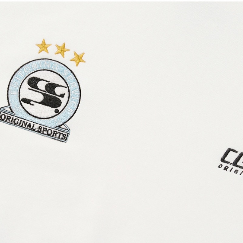 CODEGY スポーティーオーバーフィットレーシングパーカー_オフホワイト CODEGY スポーティーオーバーフィットレーシングパーカー_オフホワイト