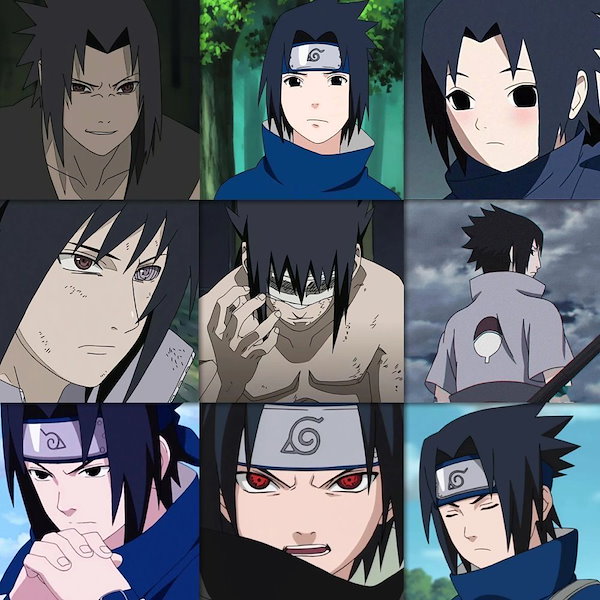 Qoo10] 108枚のnaruto-ナルト-サスケの