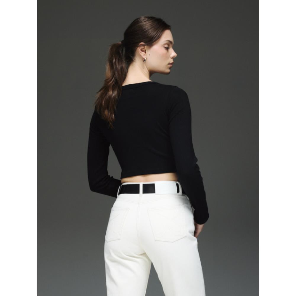 GLOWNY G COMFORT LONG SLEEVE BLACK GY24CLBLS001BK