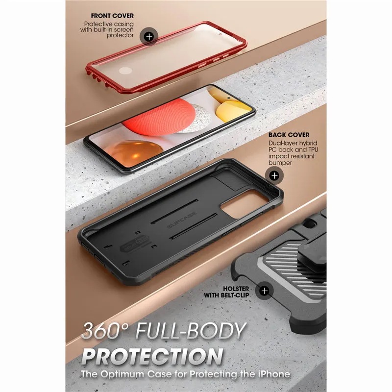 SUPCASE For Samsung Galaxy A52 4G/5G (2021) A52s Case UB Pro Full-Body Rugged Holster Case with Buil