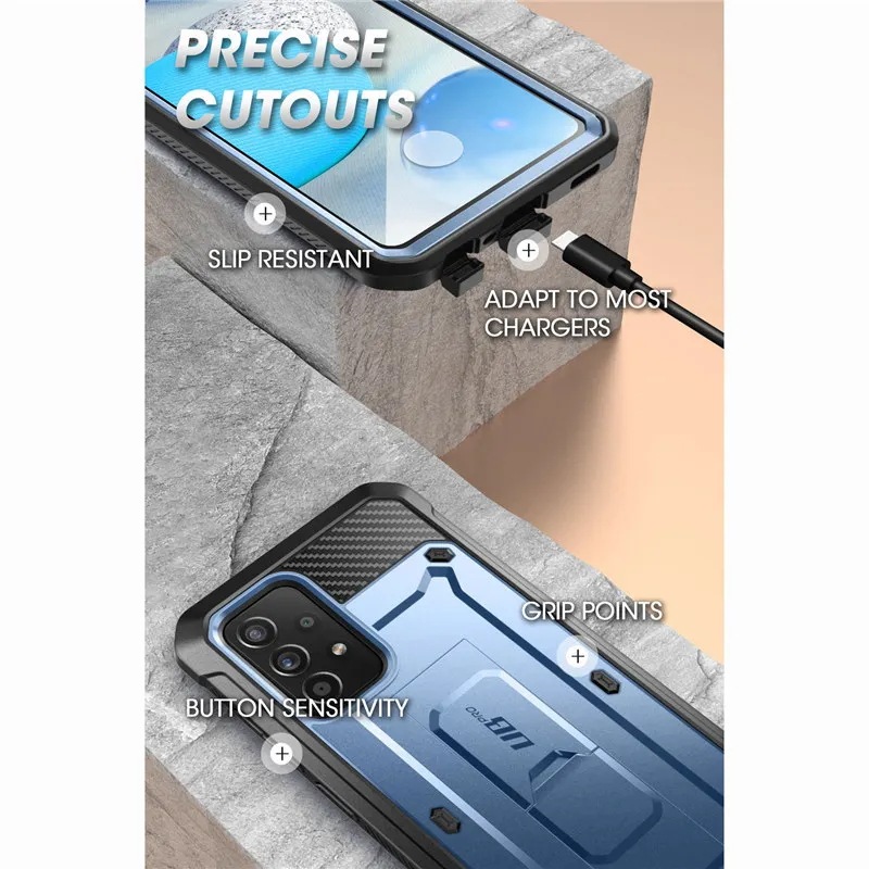 SUPCASE For Samsung Galaxy A52 4G/5G (2021) A52s Case UB Pro Full-Body Rugged Holster Case with Buil