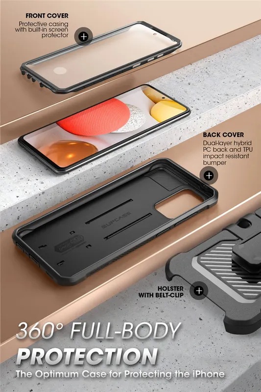 SUPCASE For Samsung Galaxy A52 4G/5G (2021) A52s Case UB Pro Full-Body Rugged Holster Case with Buil