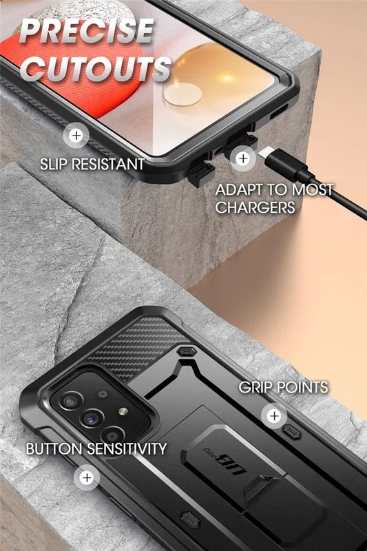 SUPCASE For Samsung Galaxy A52 4G/5G (2021) A52s Case UB Pro Full-Body Rugged Holster Case with Buil