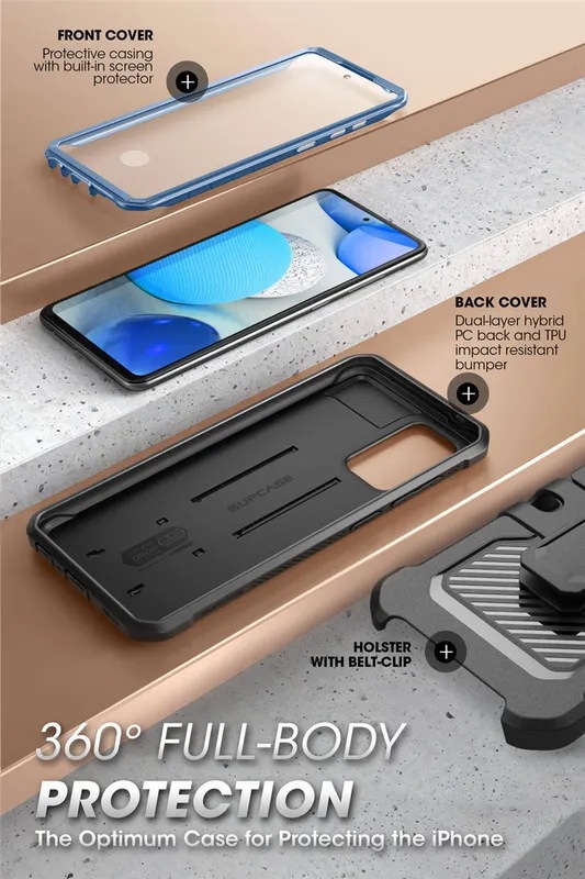 SUPCASE For Samsung Galaxy A52 4G/5G (2021) A52s Case UB Pro Full-Body Rugged Holster Case with Buil