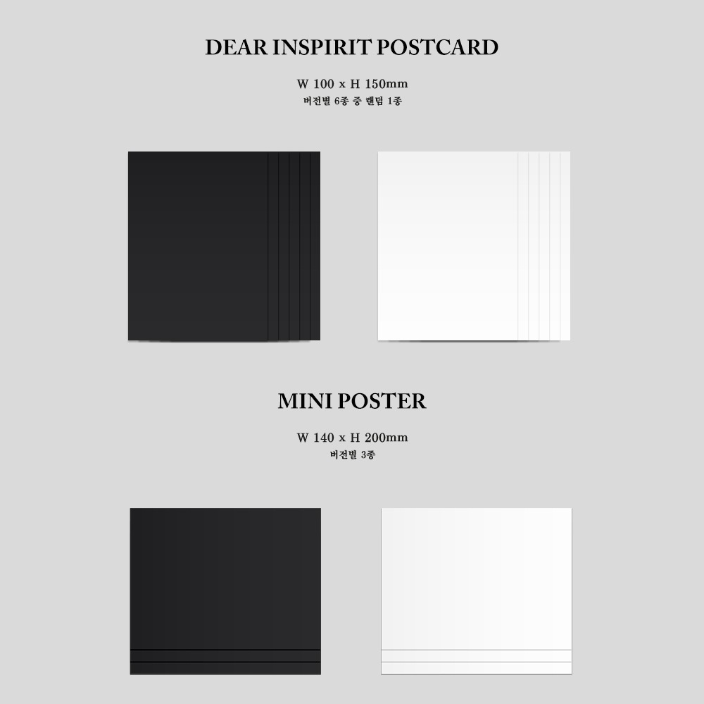 [SET] INFINITE [13egin] Come Ver. / Back Ver. + Free Photocard 1EA(fan-made)