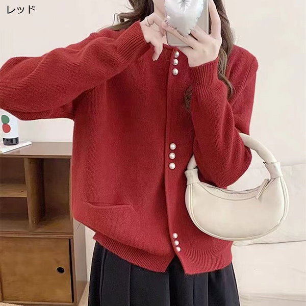 Qoo10] ニット カーディガン レディース 春 秋