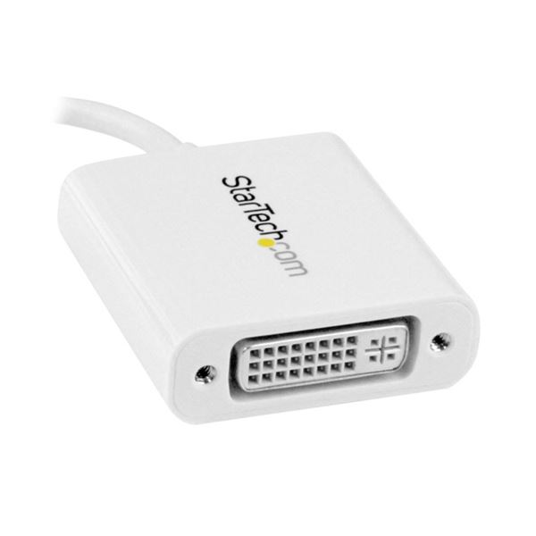 StarTech.com USB TypeC-DVI 変換ディスプレイアダプタ 1920x1200対応 ホワイト CDP2DVIW1個