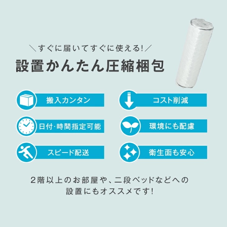 マットレス 三つ折り シングル セミダブル ダブル 折りたたみ 圧縮 高反発 ボンネルコイル ウレタン 折りたたみマットレス スプリングマット ベッドマット おしゃれ