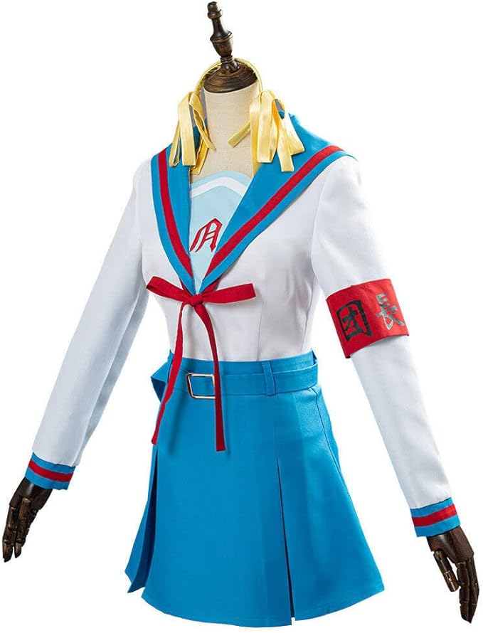 涼宮ハルヒの憂鬱 涼宮 ハルヒ コスプレ衣装 コスチューム 制服 セーラー服 女子制服 学園祭 県立北校 衣装 ハロウィン クリスマス 仮装 変装