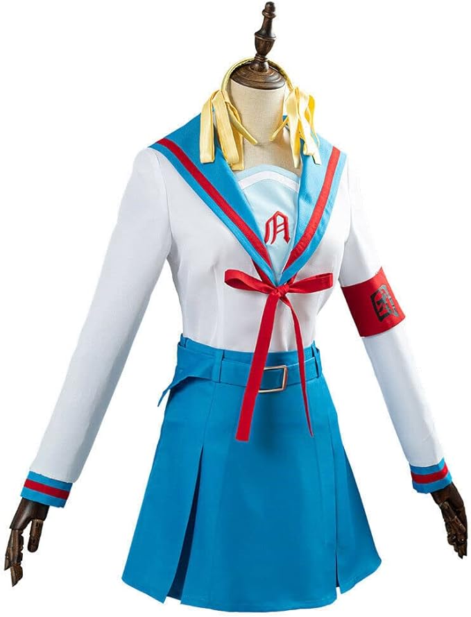 涼宮ハルヒの憂鬱 涼宮 ハルヒ コスプレ衣装 コスチューム 制服 セーラー服 女子制服 学園祭 県立北校 衣装 ハロウィン クリスマス 仮装 変装