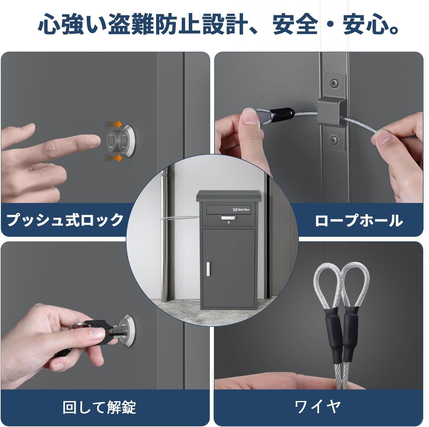 宅配ボックス DIY ポスト一体型 複数回投函 大容量 宅配BOX 戸外 防水 水が溜まらない 防塵 防錆 防犯 郵便受け 両開き扉 取り付け簡単 マグネットシート付き 郵便ポスト 要組立品 戸建て用 宅配ボックス DIY ポスト一体型 複数回投函 大容量 宅配BOX 戸外 防水 水が溜まらない 防塵 防錆 防犯 郵便受け 両開き扉 取り付け簡単 マグネットシート付き 郵便ポスト 要組立品 戸建て用