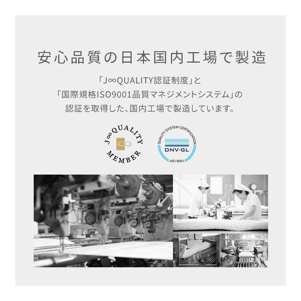 Sleep Niceday フランス産ウォッシャブルウール100%使用した ベッドパッド 日本製/消臭/吸湿 セミシングル（SS） グレージュ