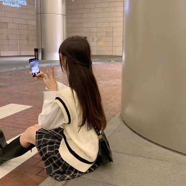 新品✨制服✨セットアップ✨ Qoo10] 新色追加なんちゃって学生制服 セット j : レディース服