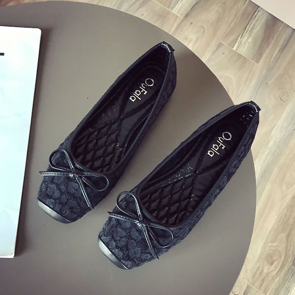 Qoo10] レオパード柄 フラットシューズ 豹柄 バ