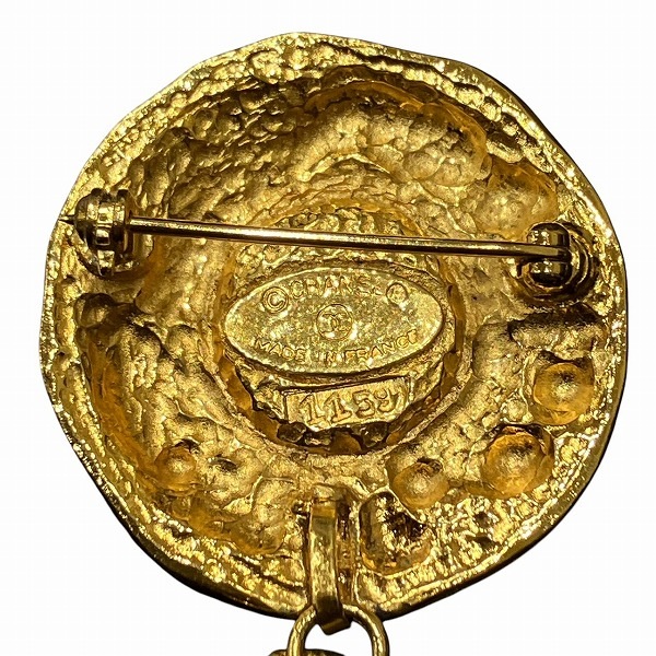 シャネル フェイクパール 菱形 ヴィンテージ ブローチ レディース 【中古】 シャネル フェイクパール 菱形 ヴィンテージ ブローチ レディース 【中古】