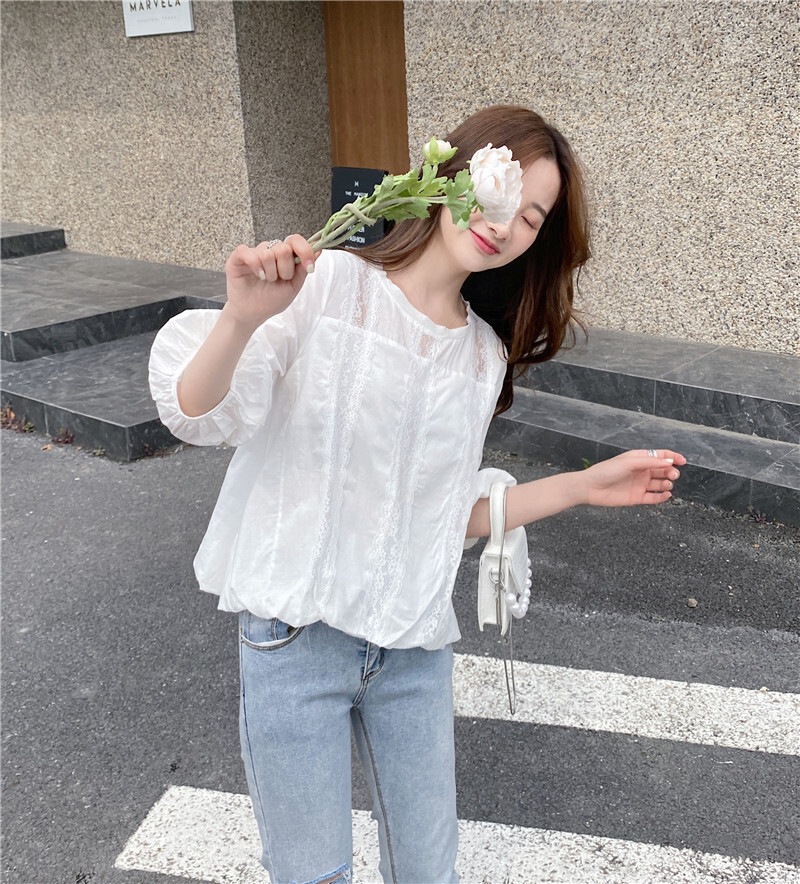 レースブラウス トップス ブラウス 袖あり 5分袖 五分袖 ラウンドネック レース かわいい 大人可愛い きれいめ シンプル カジュアル 大人 上品 おしゃれ お洒落 大人可愛い 大人女子 こなれ感 レースブラウス トップス ブラウス 袖あり 5分袖 五分袖 ラウンドネック レース かわいい 大人可愛い きれいめ シンプル カジュアル 大人 上品 おしゃれ お洒落 大人可愛い 大人女子 こなれ感