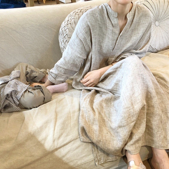 ワンピース レディース シャツワンピ リゾートワンピ スキッパーシャツ 膝下 マキシ丈 袖あり 長袖 スタンドカラー リネン 綿 夏 春 秋 無地 カジュアル シンプル グレージュ ピンク XL ワンピース レディース シャツワンピ リゾートワンピ スキッパーシャツ 膝下 マキシ丈 袖あり 長袖 スタンドカラー リネン 綿 夏 春 秋 無地 カジュアル シンプル グレージュ ピンク XL