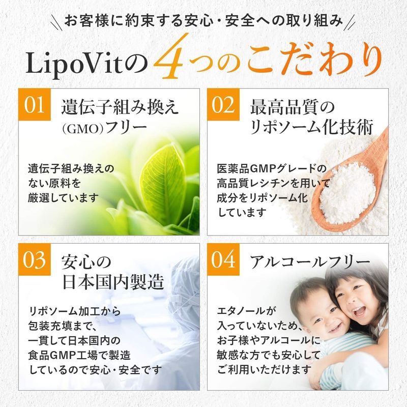 LipoVit 国 : 健康食品・サプリ リポビットGSH 大人気国産