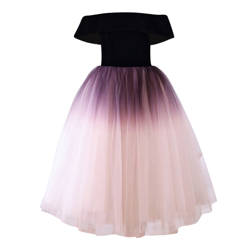 韓国ファッション ウェディングドレスタキシード 二次会 花嫁 海外挙式 お呼ばれドレス フォト 披露宴演奏会用ドレス 発表会 ピアノ Aライン グラデーションのウェディングドレス