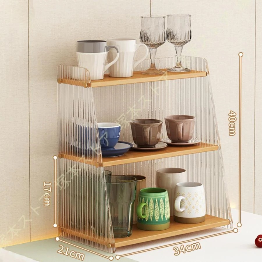 食器棚 ミニ食器棚 上置き キッチン収納 防塵 コップスタンド キッチンラック キッチン 台所 整理 整頓 収納 食器 ティーカップ コンパクト ガラス ラック