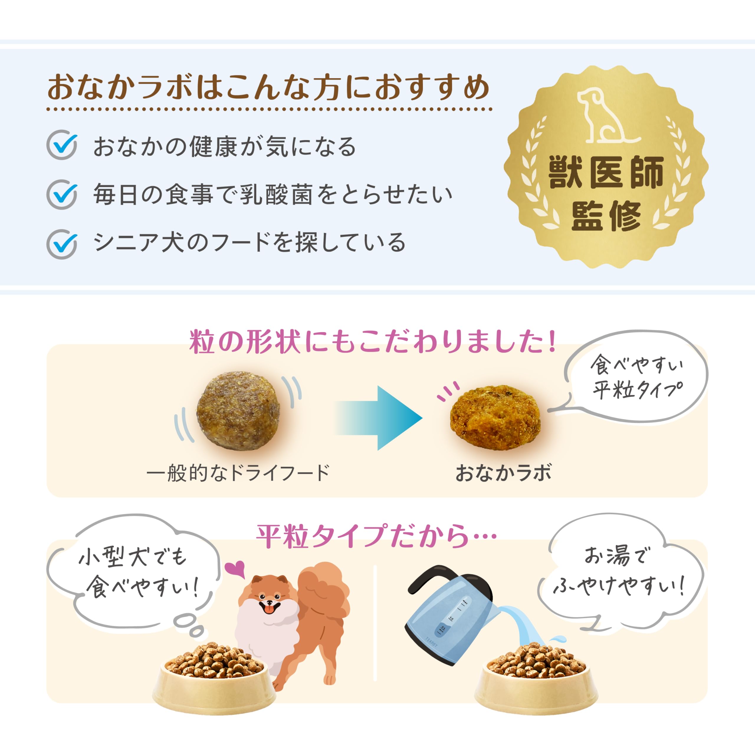 森乳サンワールド スーパーゴールド おなかラボ 体重調整用 犬用 2.4kg