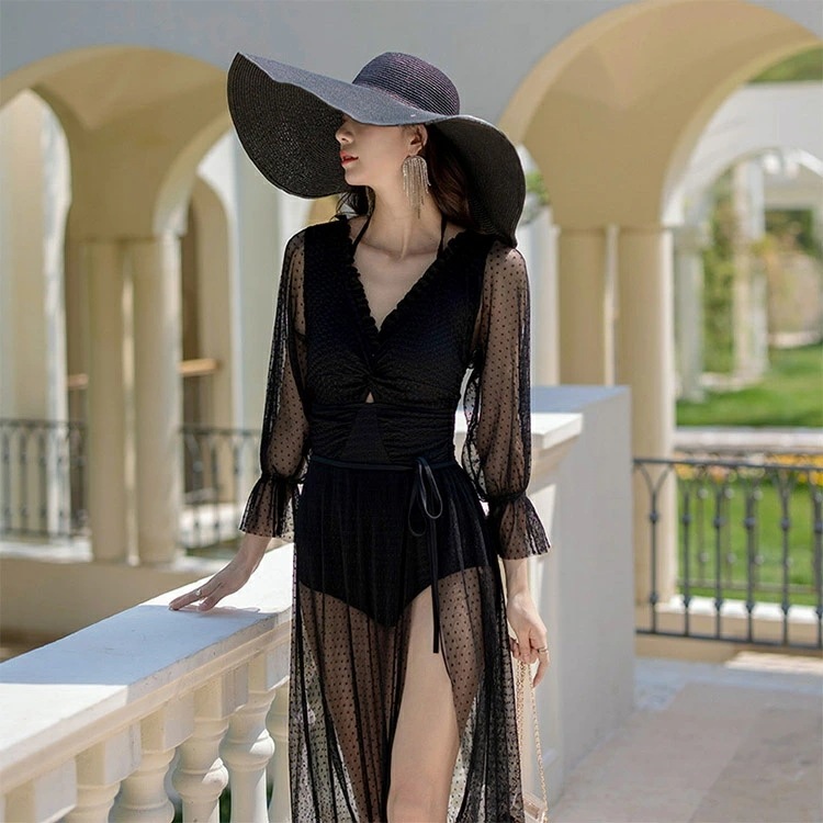 水着 パレオ ワンピース 大判パレオ付き 体型カバー水着 ブラック ホワイト タンキニ 背中開き バックシャン 露出控えめ Vネック 小胸 盛れる ママ水着 無地 透け 肩紐 リボン オトナ女子 水着 パレオ ワンピース 大判パレオ付き 体型カバー水着 ブラック ホワイト タンキニ 背中開き バックシャン 露出控えめ Vネック 小胸 盛れる ママ水着 無地 透け 肩紐 リボン オトナ女子