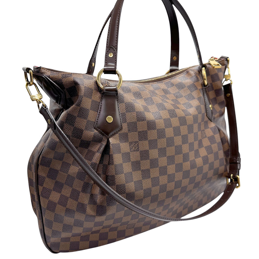 ルイ ヴィトン LOUIS VUITTON ショルダーバッグ ハンドバッグ ダミエ イーヴォラMM ダミエキャンバス エベヌ レディース N41131 z3230