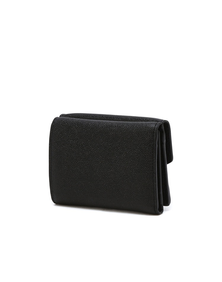 [24SS][ZIPSTORY] Logo point cowhide bifold wallet 2色 新商品 韓国人気 韓国ファッション 半財布 コイン財布